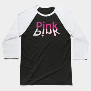 Pink , Glitter Baseball T-Shirt